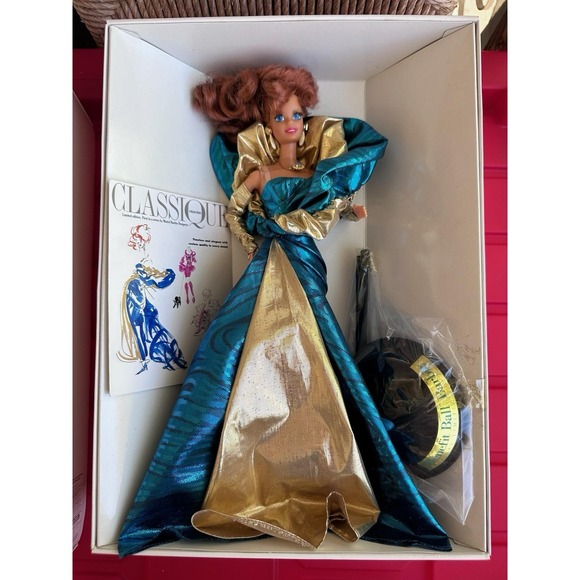 Benefit Ball Barbie Doll First In The Series Of Exclusive Limited Edition Mattel - Picture 1 of 3